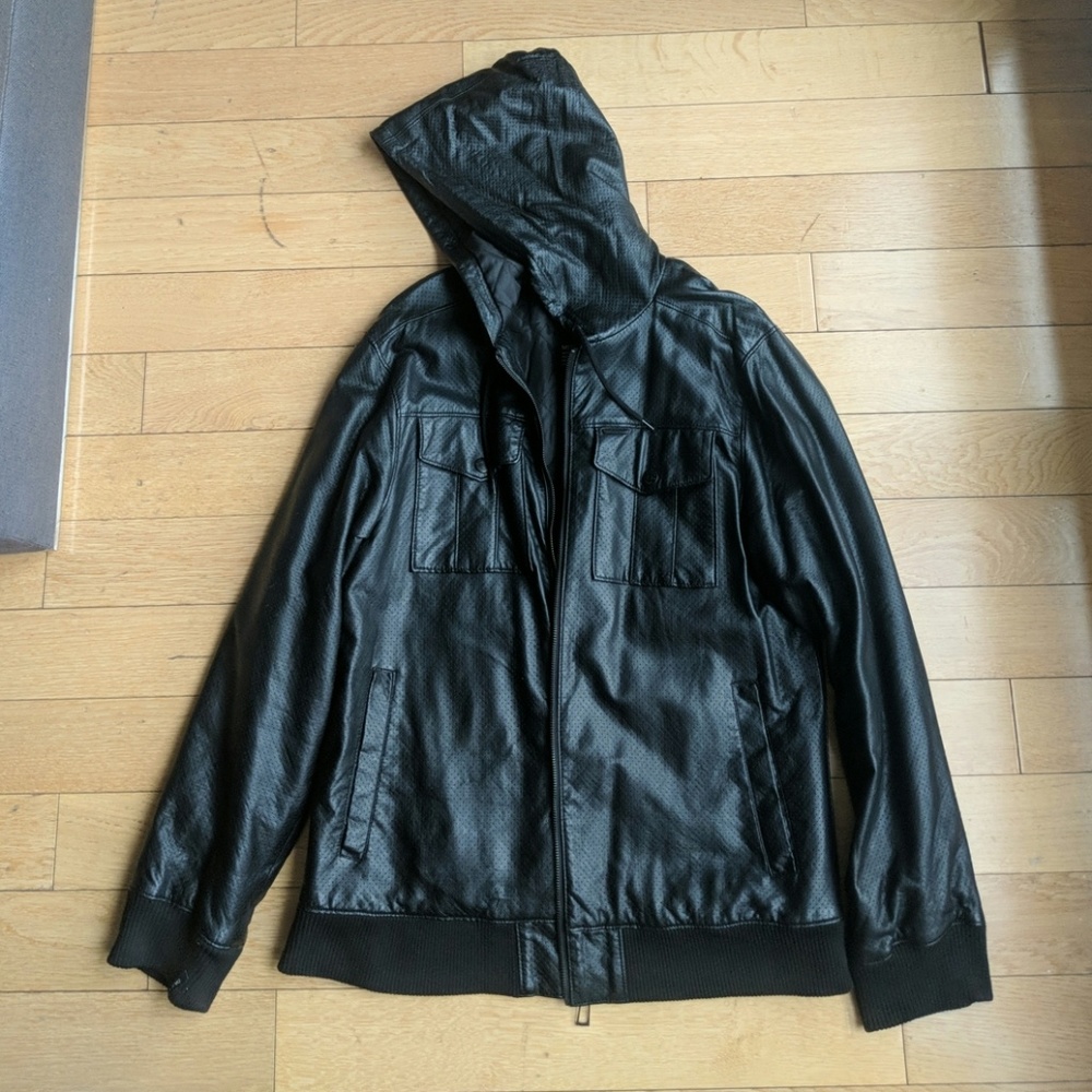 Faux Leather Jacket